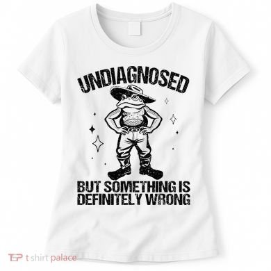 Undiagnosed But Something Is Definitely Wrong Cowboy Frog Women's T-Shirt
