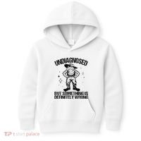 Undiagnosed But Something Is Definitely Wrong Cowboy Frog Kids Hoodie thumb 0