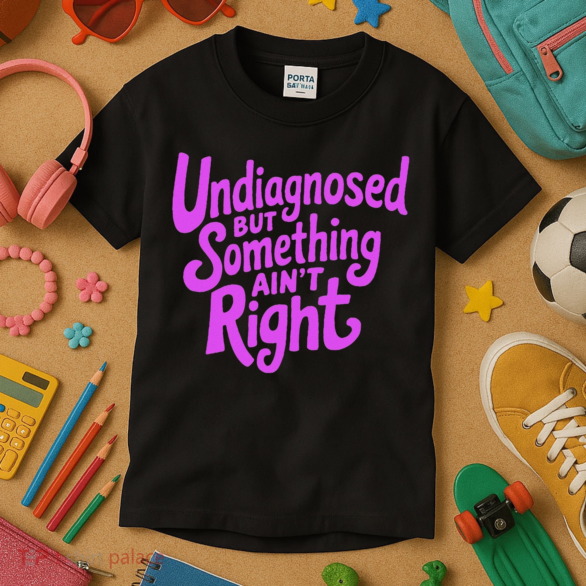 Undiagnosed But Something AinT Right Kids T-Shirt