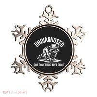 Undiagnosed But Something AinT Right Cowboy Funny Raccoon Ornament thumb 0