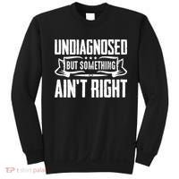 Undiagnosed But Something Ain't Right Sweatshirt thumb 0