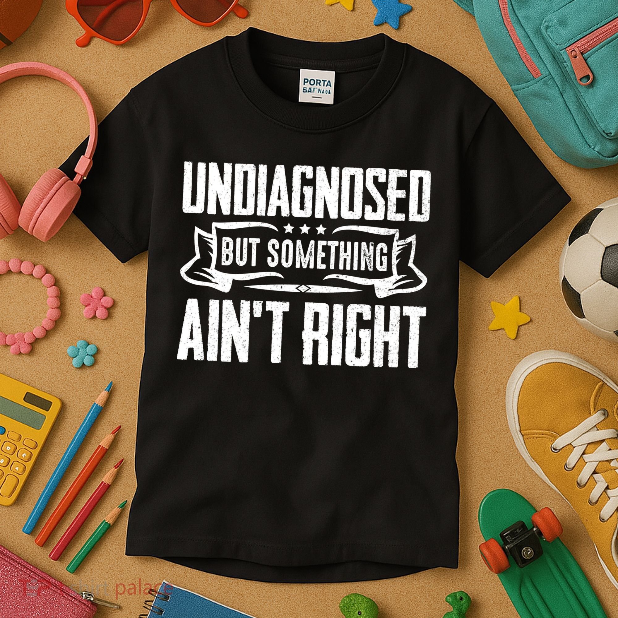Undiagnosed But Something Ain't Right Kids T-Shirt