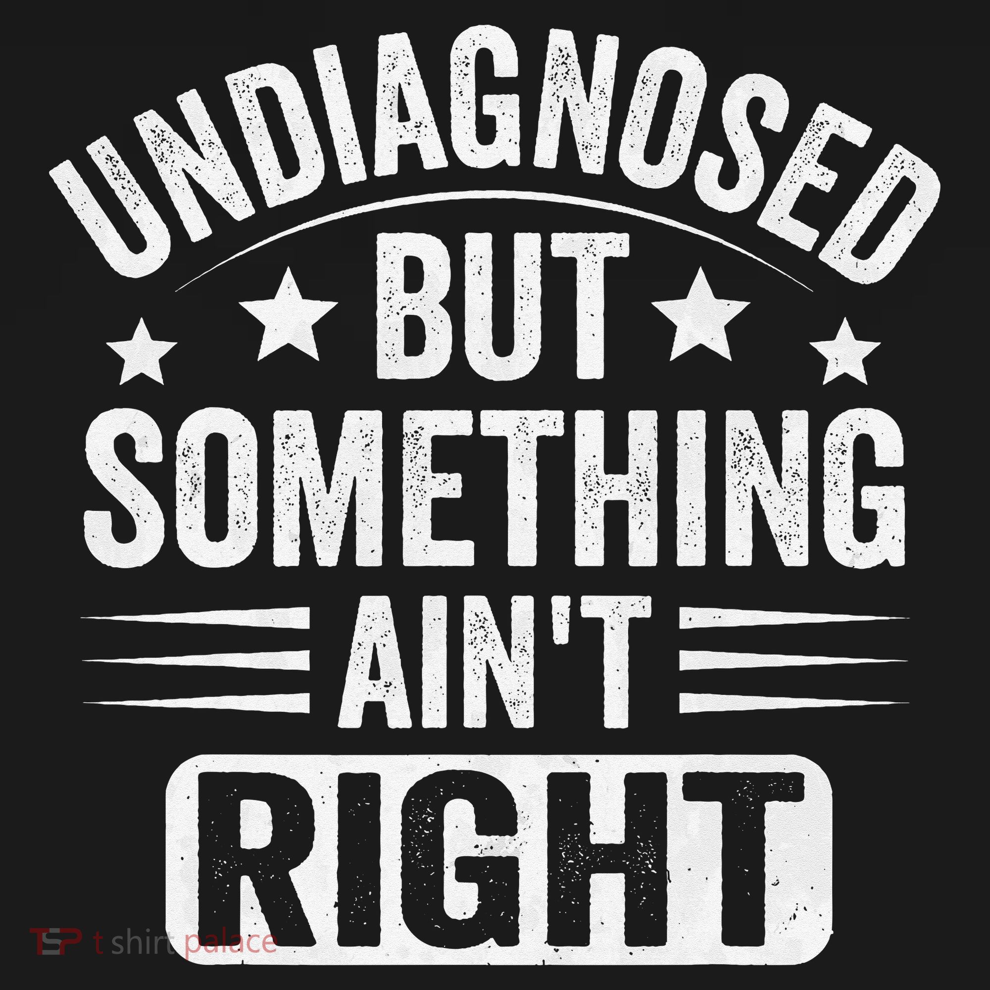 Undiagnosed But Something Aint Right Funny Sarcastic Humor Gift Coaster