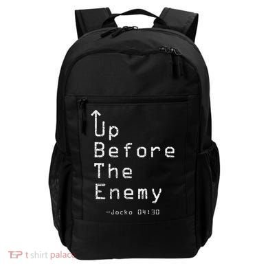 Up Before The Enemy Jocko 0430 Backpack