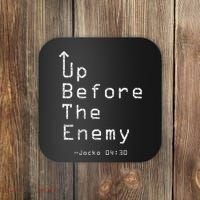 Up Before The Enemy Jocko 0430 Coaster thumb 0
