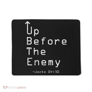 Up Before The Enemy Jocko 0430 Mousepad