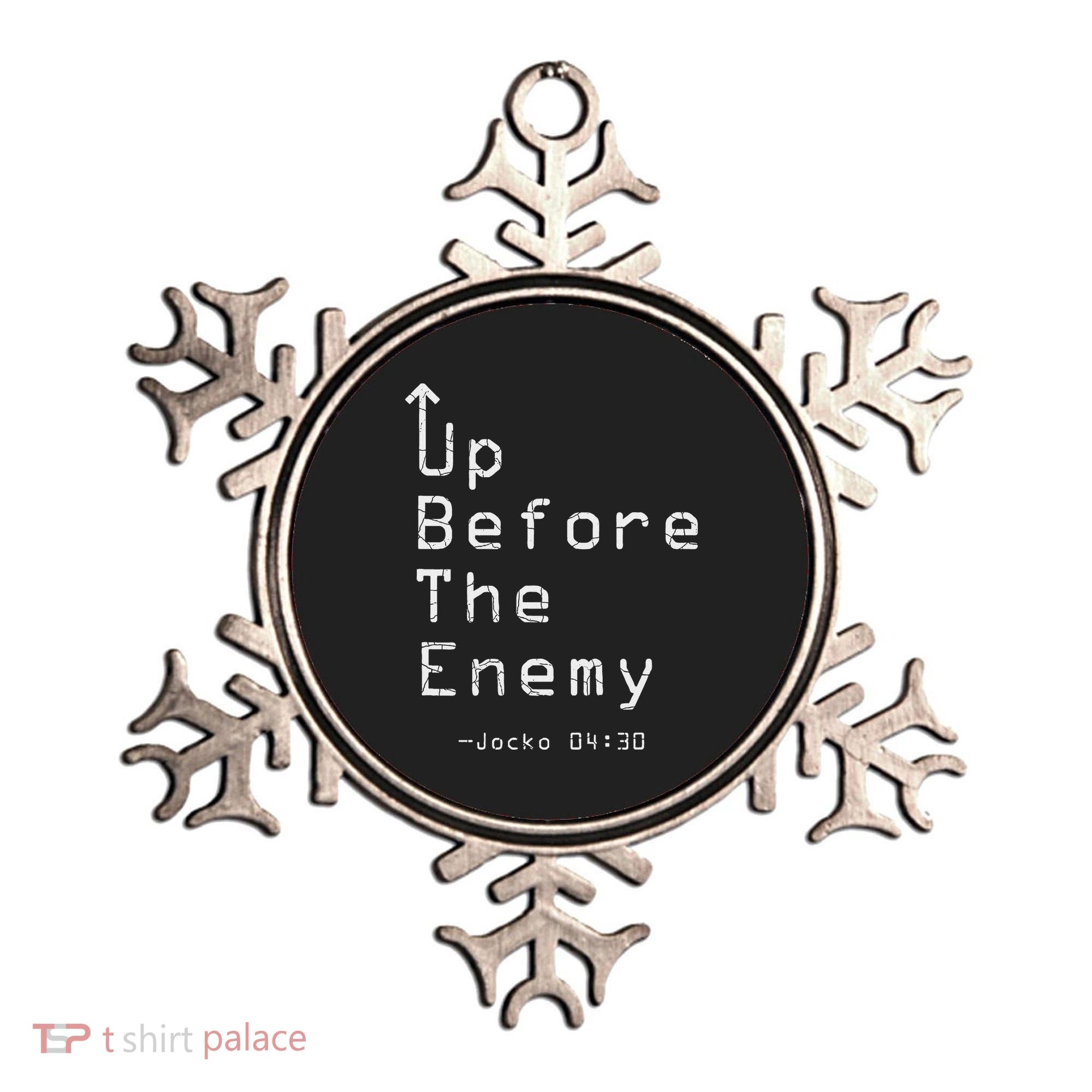 Up Before The Enemy Jocko 0430 Ornament