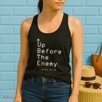 Up Before The Enemy Jocko 0430 Women's Tank Top thumb 2