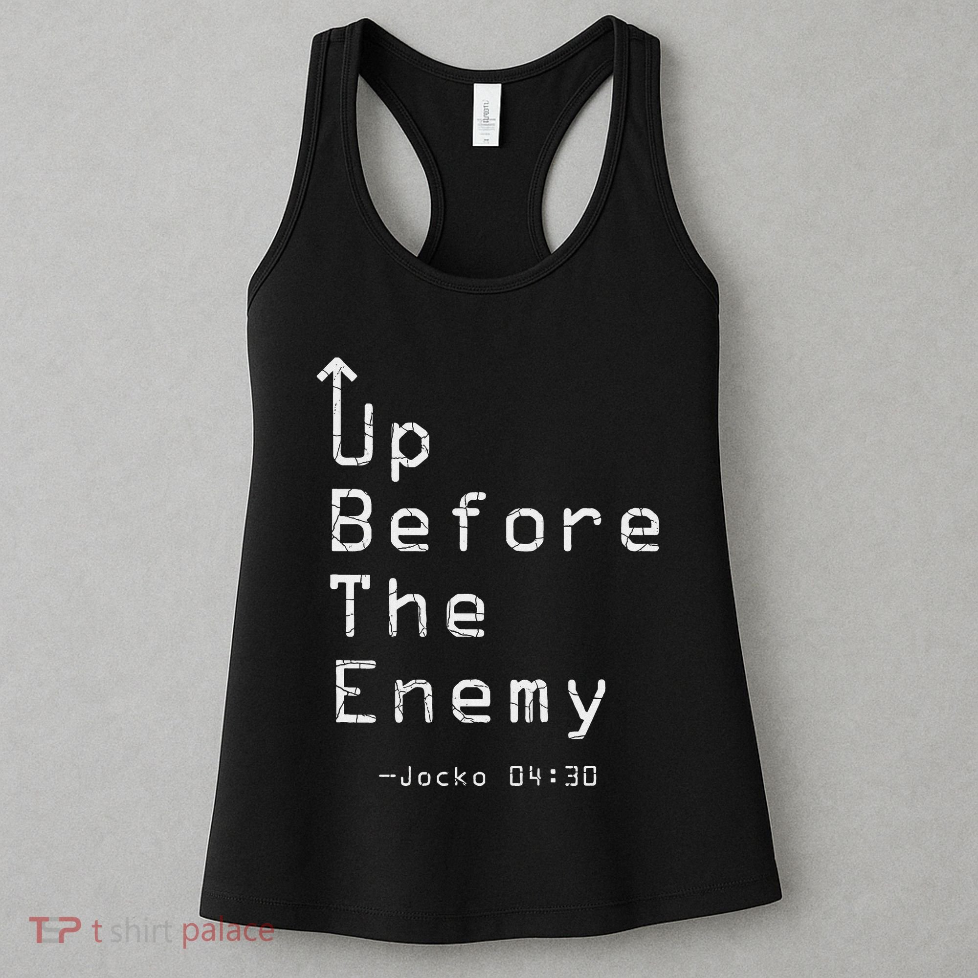 Up Before The Enemy Jocko 0430 Women's Tank Top