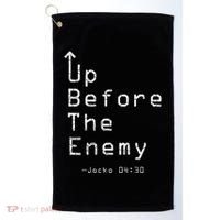Up Before The Enemy Jocko 0430 Golf Towel thumb 0