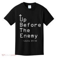 Up Before The Enemy Jocko 0430 Kids T-Shirt thumb 0