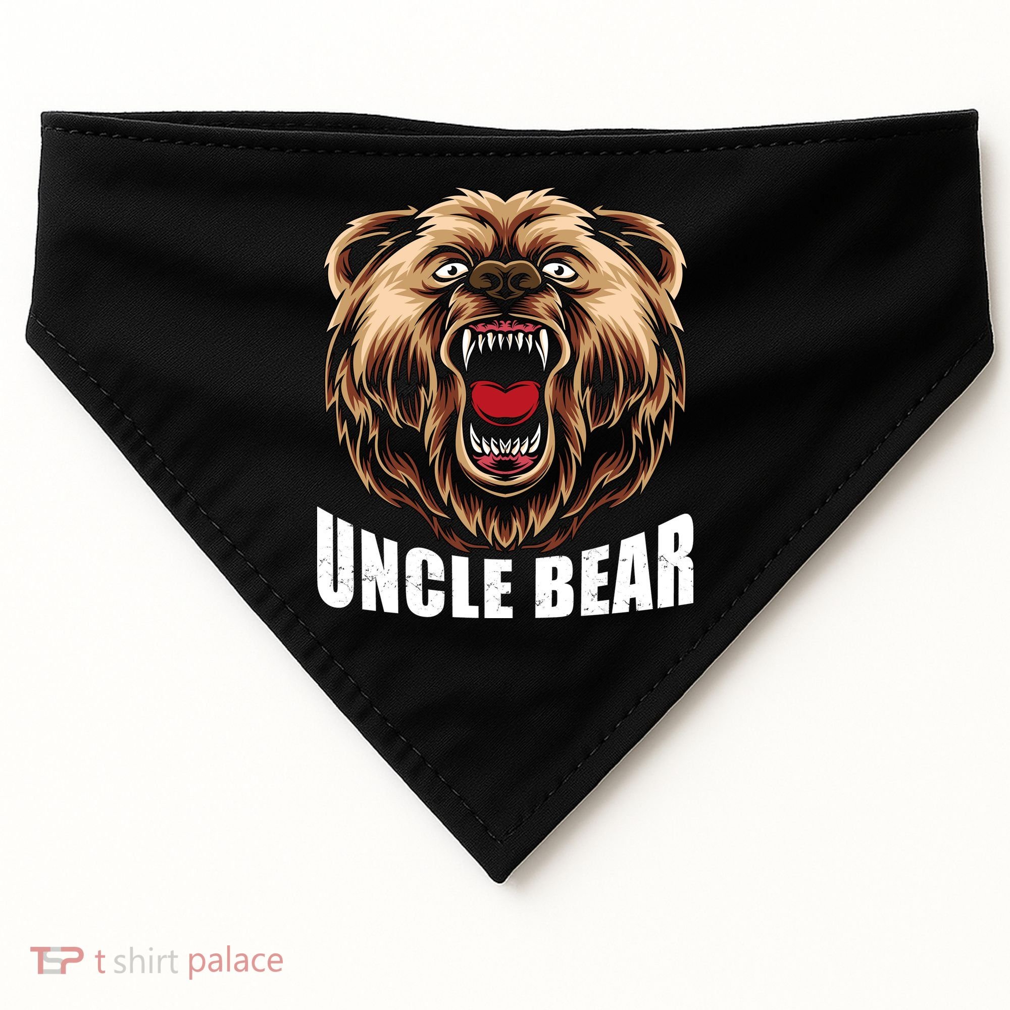 Uncle Bear USA-Made Doggie Bandana