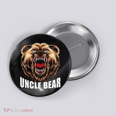 Uncle Bear Button