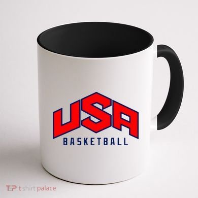 USA Basketball Coffee Mug back