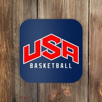 USA Basketball Coaster