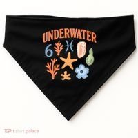 Underwater Bliss USA-Made Doggie Bandana thumb 0