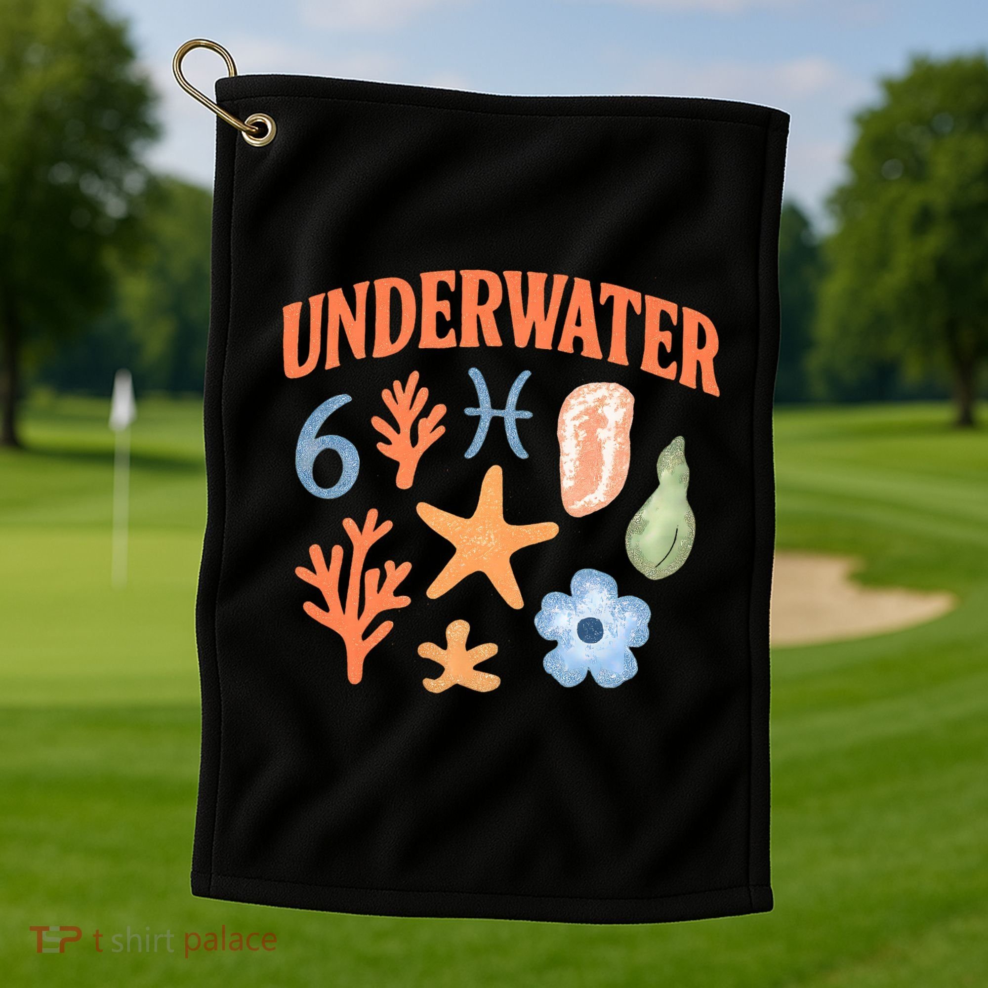 Underwater Bliss Golf Towel
