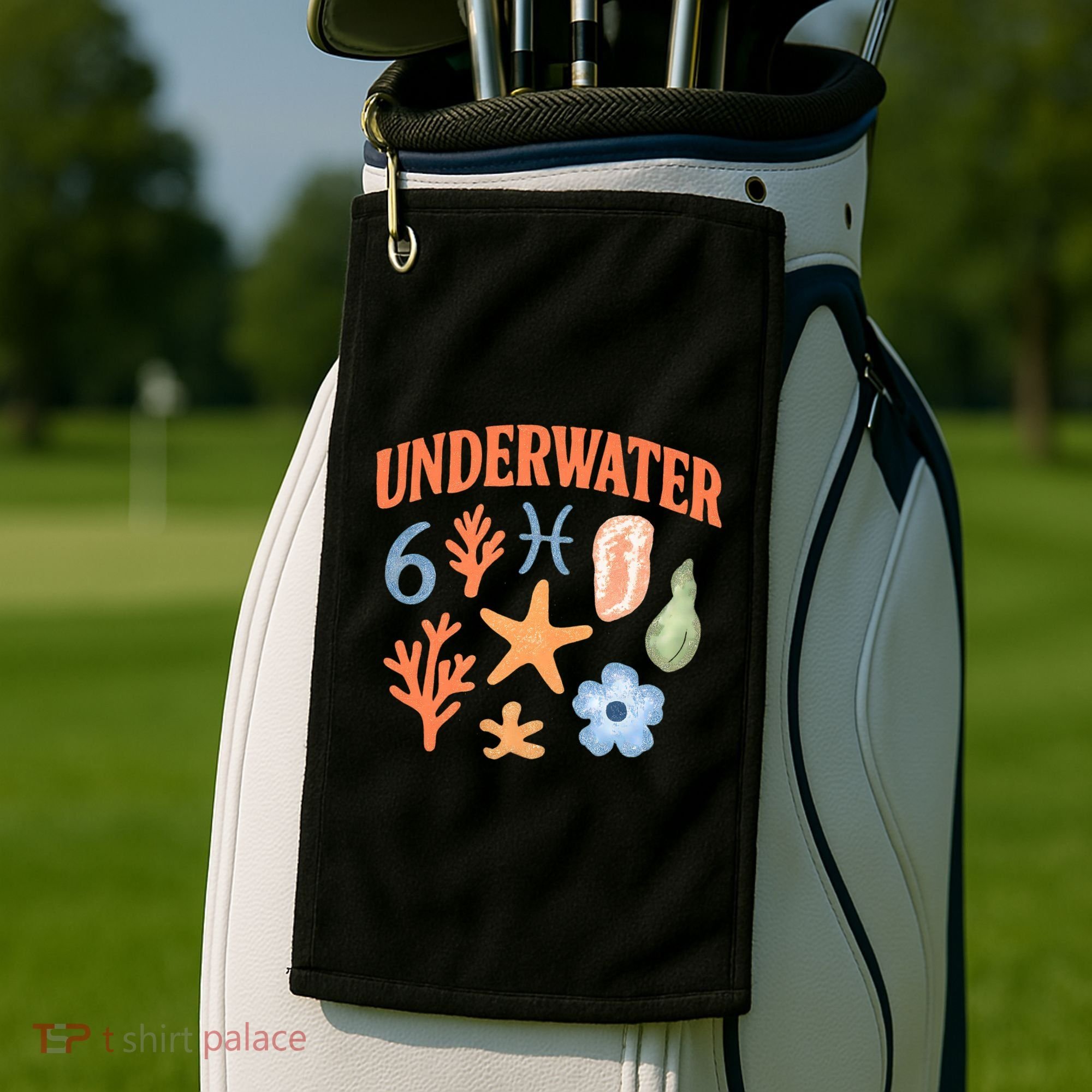 Underwater Bliss Golf Towel