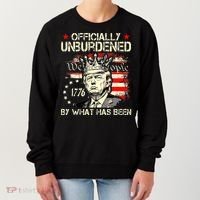 Unburdened By What Has Been Trump Victory Women's Sweatshirt thumb 0