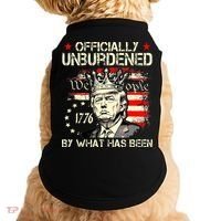 Unburdened By What Has Been Trump Victory Doggie Tank thumb 0