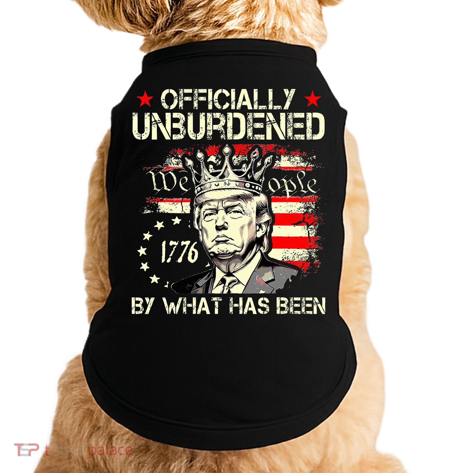 Unburdened By What Has Been Trump Victory Doggie Tank