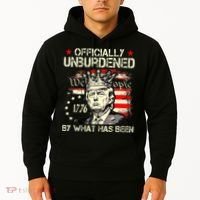 Unburdened By What Has Been Trump Victory Hoodie thumb 2
