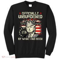 Unburdened By What Has Been Trump Victory Sweatshirt thumb 0