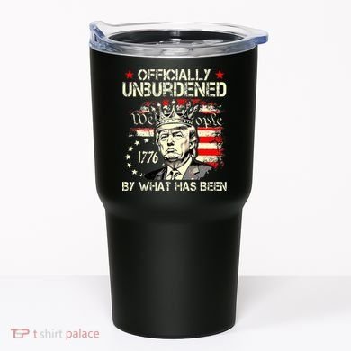 Unburdened By What Has Been Trump Victory Tumbler