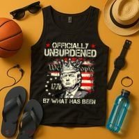 Unburdened By What Has Been Trump Victory Tank Top thumb 4