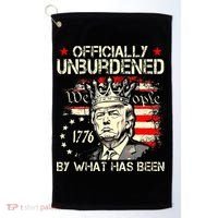 Unburdened By What Has Been Trump Victory Golf Towel thumb 0