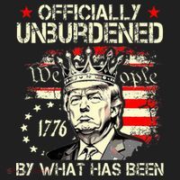 Unburdened By What Has Been Trump Victory Golf Towel thumb 3