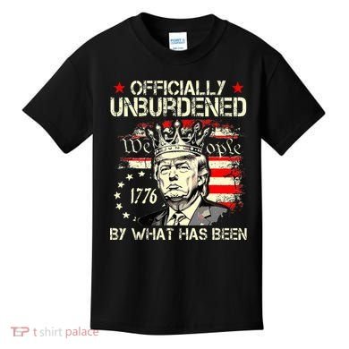 Unburdened By What Has Been Trump Victory Kids T-Shirt