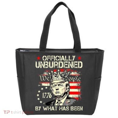 Unburdened By What Has Been Trump Victory Tote Bag