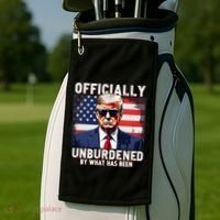 Unburdened By What Has Been Golf Towel thumb 2