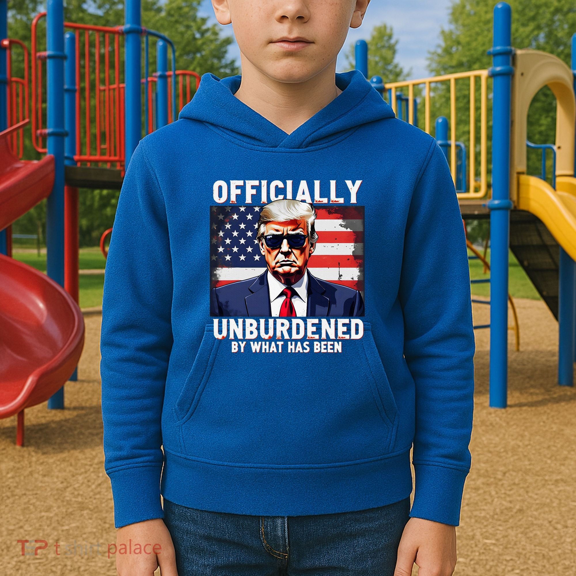 Unburdened By What Has Been Kids Hoodie
