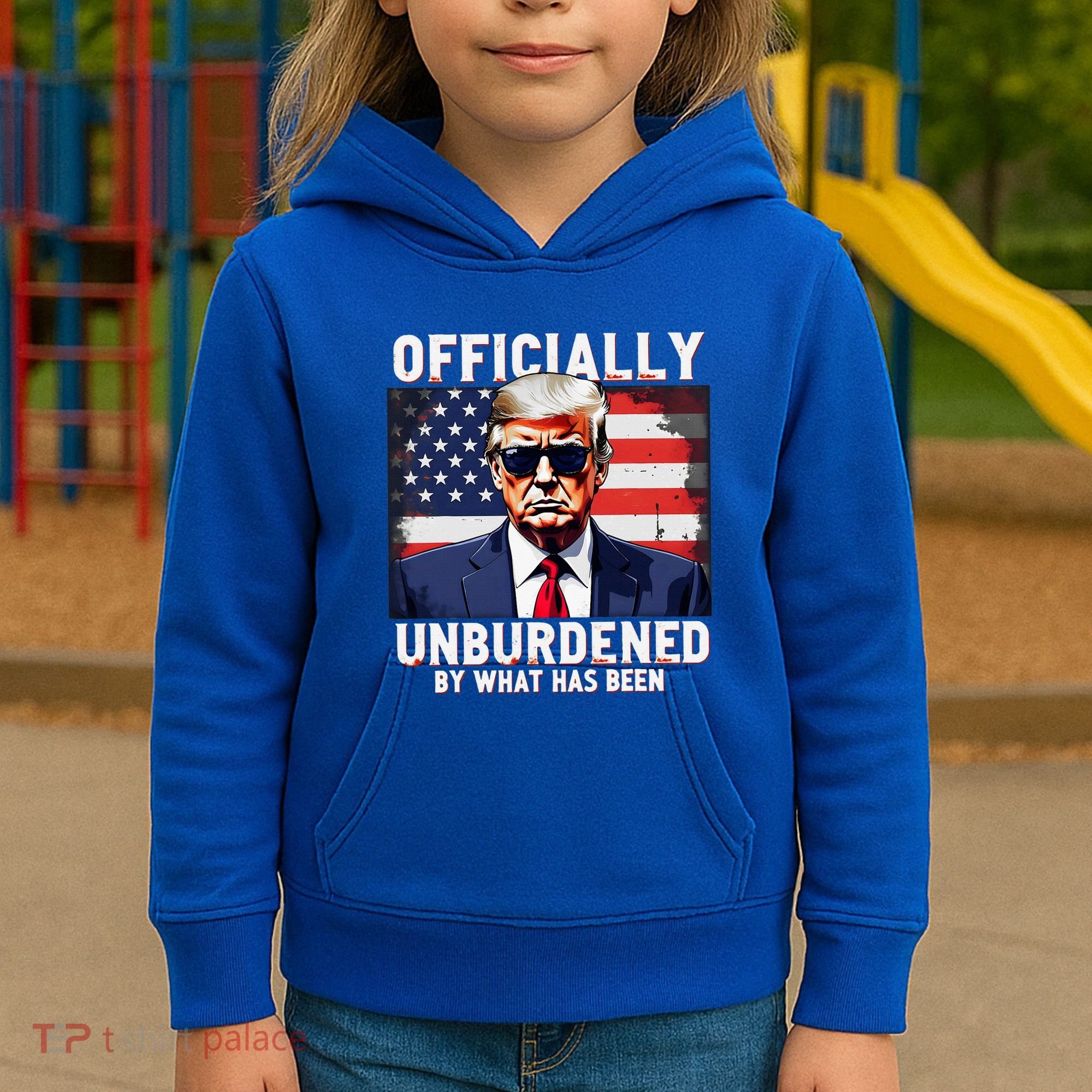 Unburdened By What Has Been Kids Hoodie