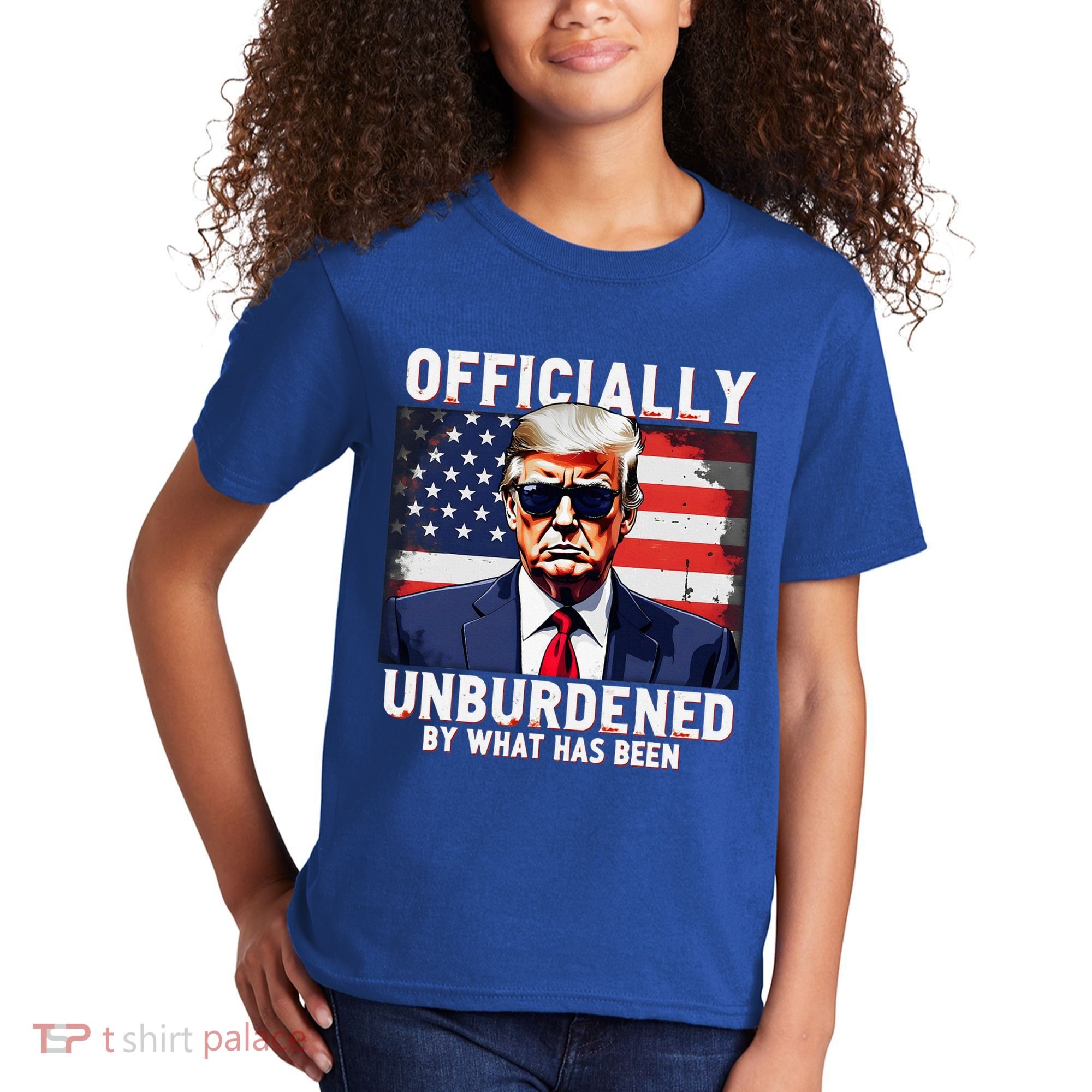 Unburdened By What Has Been Kids T-Shirt