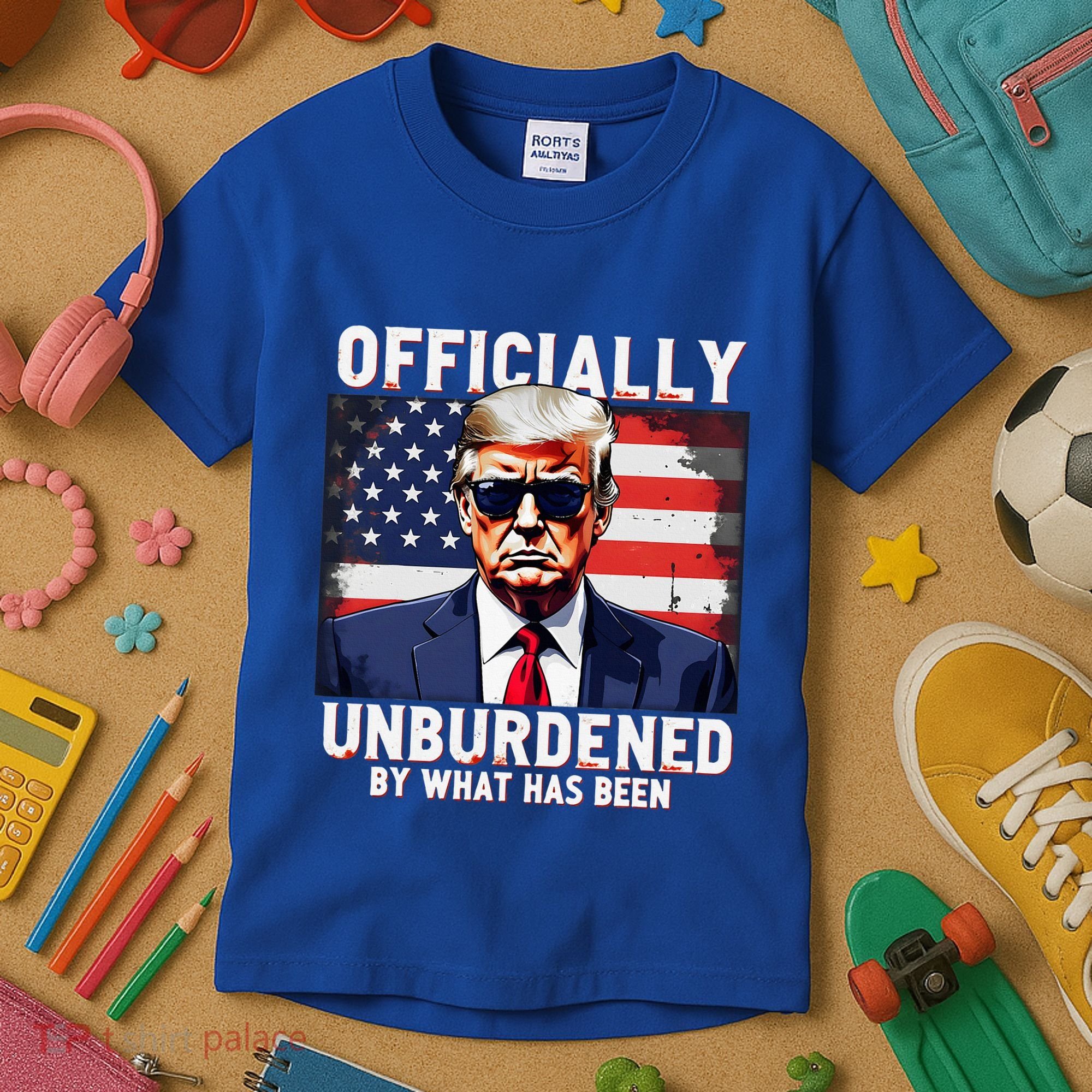Unburdened By What Has Been Kids T-Shirt