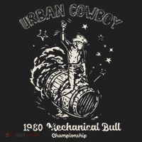 Urban Cowboy 1980S Mechanical Bull Women's Sweatshirt thumb 2