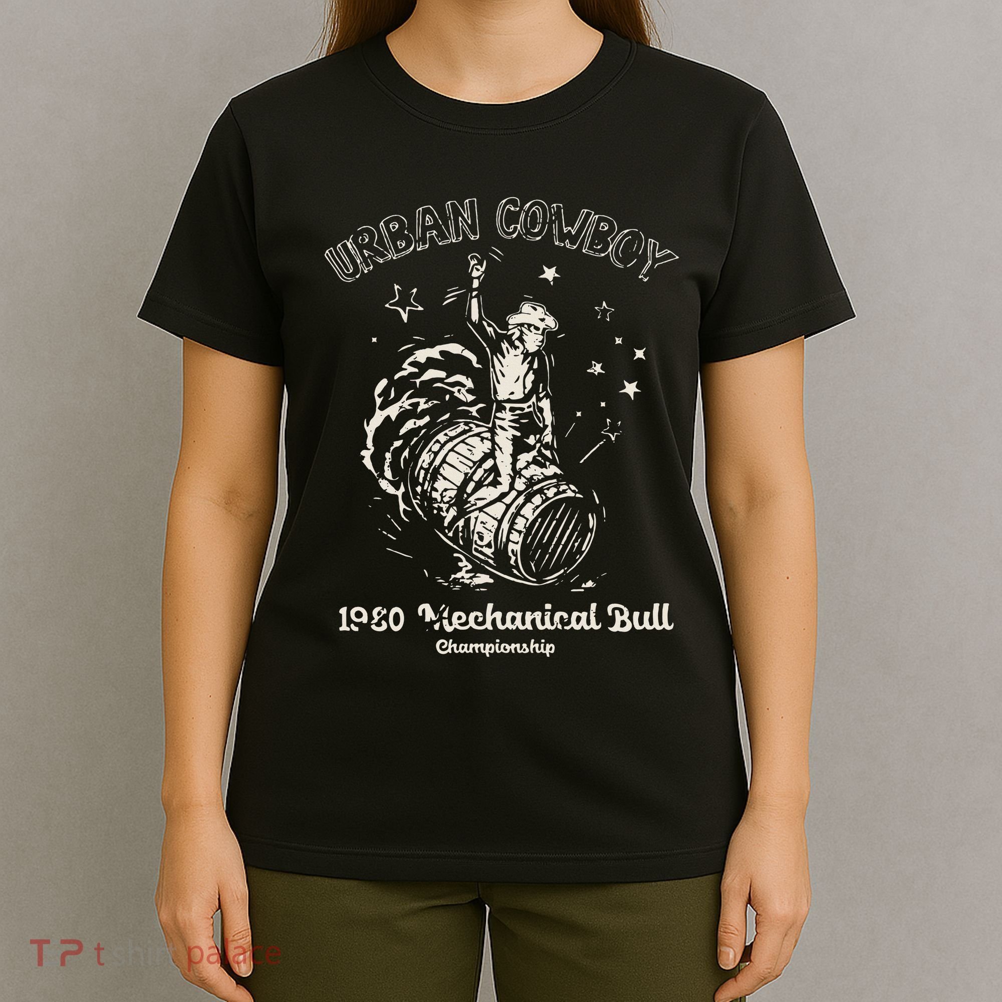 Urban Cowboy 1980S Mechanical Bull T-Shirt