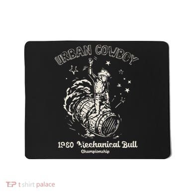 Urban Cowboy 1980S Mechanical Bull Mousepad