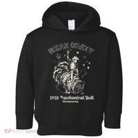 Urban Cowboy 1980S Mechanical Bull Toddler Hoodie thumb 0