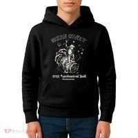 Urban Cowboy 1980S Mechanical Bull Kids Hoodie thumb 4