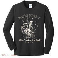 Urban Cowboy 1980S Mechanical Bull Kids Long Sleeve Shirt thumb 0