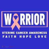 Uterine Cancer Awareness Cool Gift Funny Gift Uterine Cancer Warrior Gift Women's Tank Top thumb 5