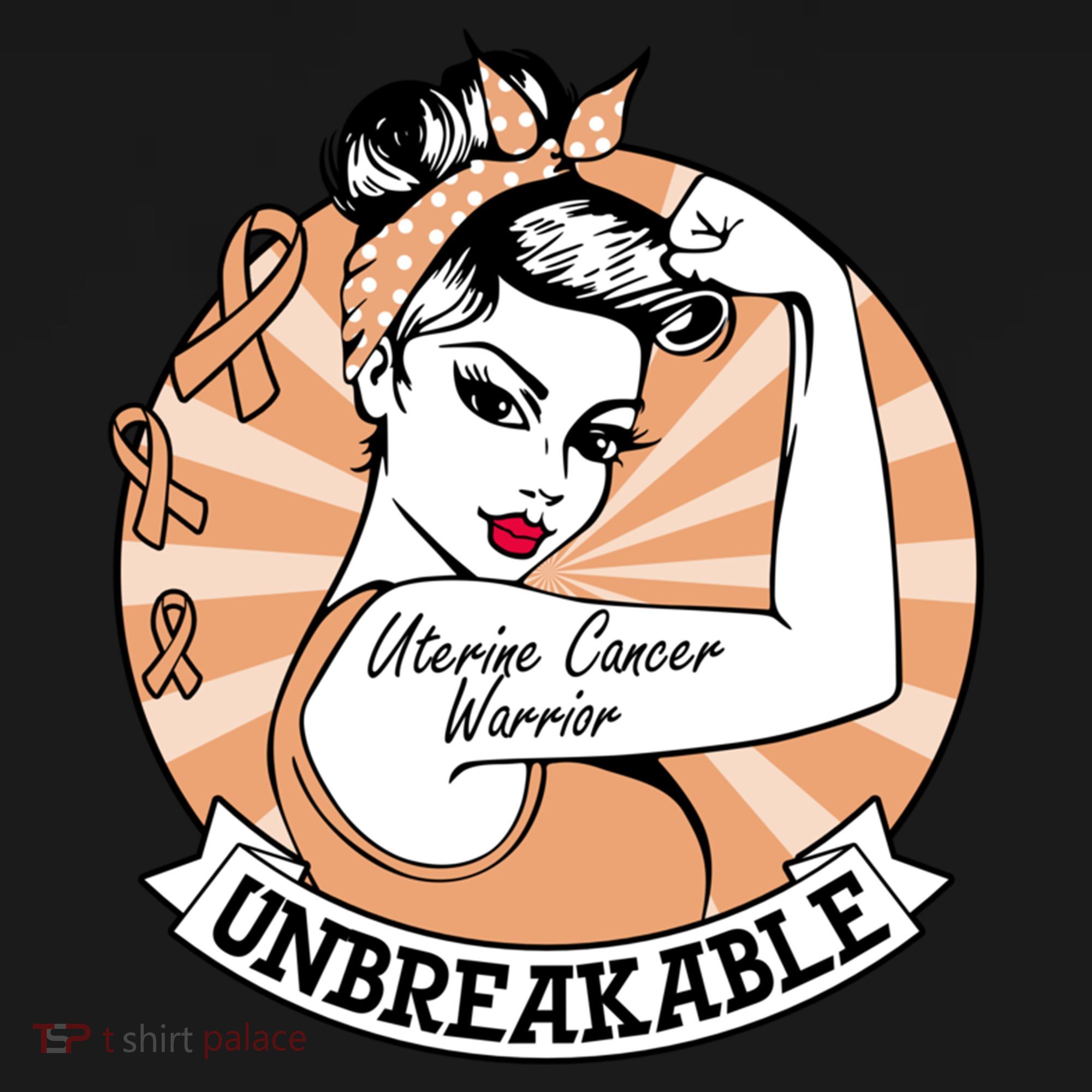 Uterine Cancer Awareness Uterine Cancer Warrior Unbreakable Meaningful Gift Women's Hoodie