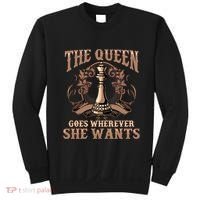 Unique Chess Art Chess Lover Chess Player Sweatshirt thumb 0