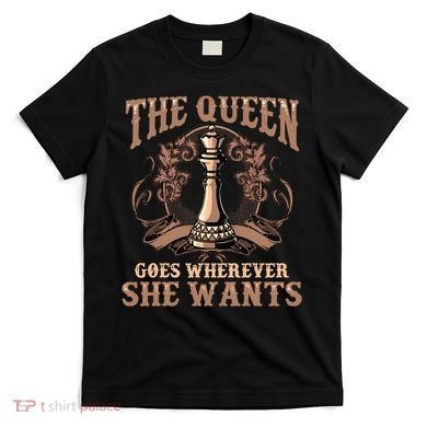 Unique Chess Art Chess Lover Chess Player T-Shirt
