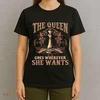 Unique Chess Art Chess Lover Chess Player T-Shirt thumb 4