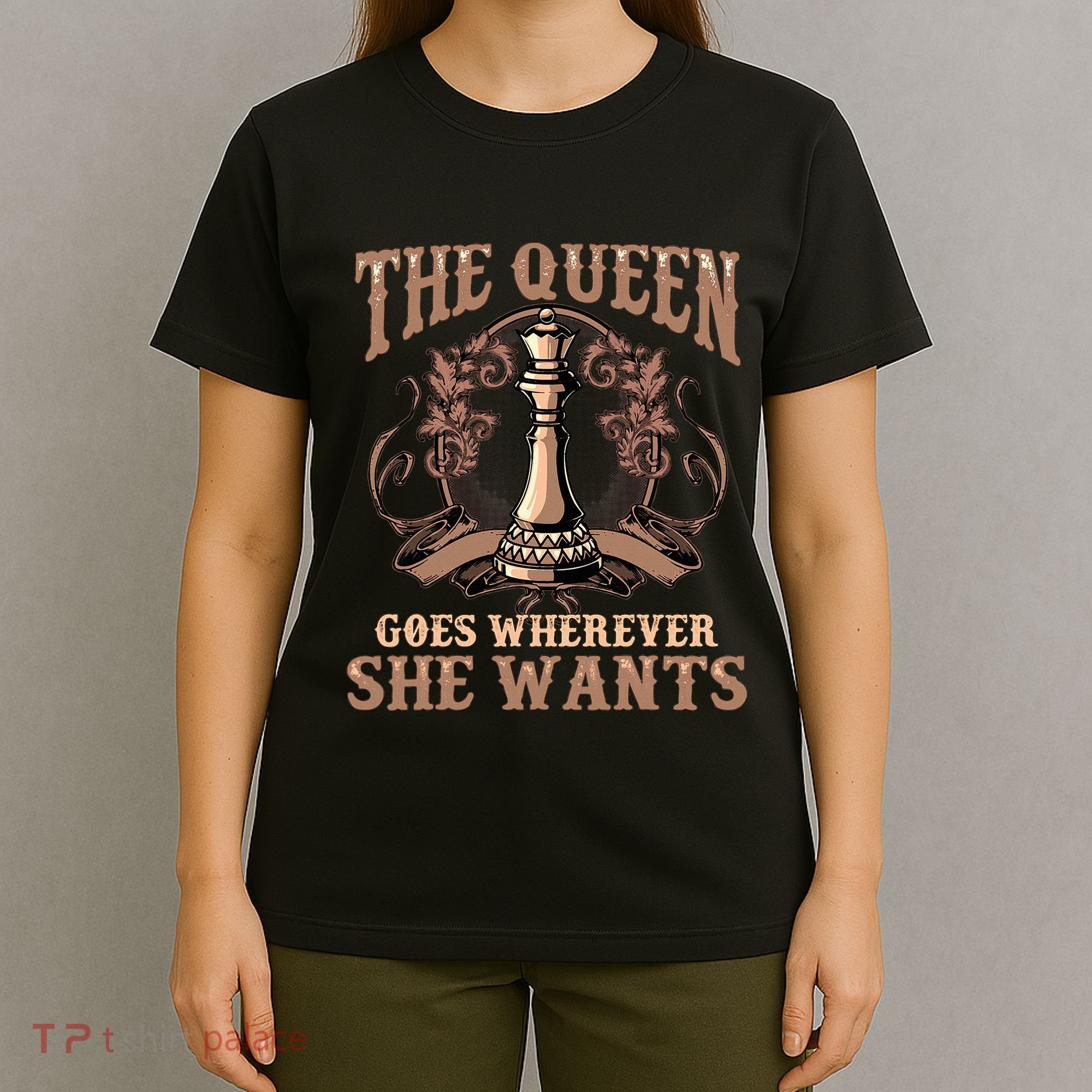 Unique Chess Art Chess Lover Chess Player T-Shirt